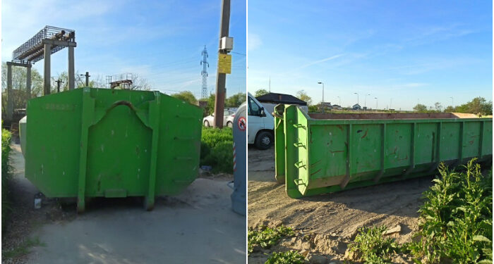 POLARIS: Containerele verzi sunt amplasate în zona KM 4-5 din Constanța, în perioada 27 aprilie – 2 mai 2026