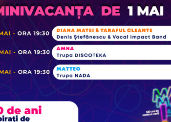 Valuri de DISTRACȚIE la MAMAIA în Minivacanța de 1 Mai 2026