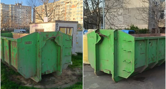 POLARIS: Containerele verzi sunt amplasate în zonele Poarta 6 și IL Caragiale, în perioada 6 – 11 aprilie 2026