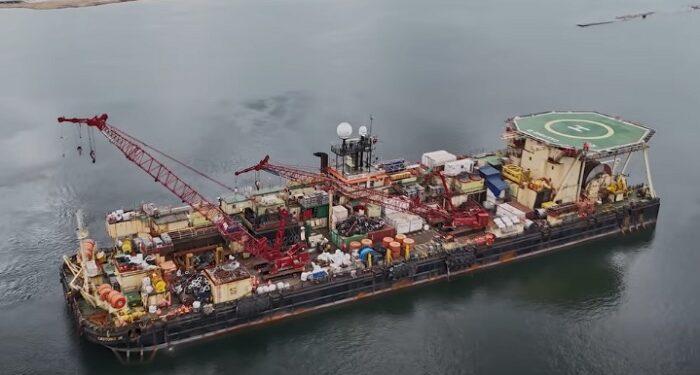 Primul dintre vasele care instalează conducta NEPTUN DEEP, Castoro 10, a sosit în România