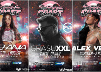 COAST PARADE 2026 în MAMAIA: Supercaruri spectaculoase, show-uri live și Vibe de LITORAL