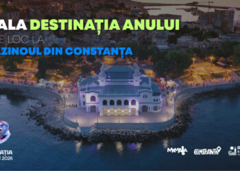 Gala DESTINAȚIA ANULUI 2026, joi, 14 mai, la Cazinoul din Constanța