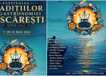 Trei zile de experiențe culinare și tradiții autentice dobrogene: Festivalul Tradițiilor și Gastronomiei Pescărești 2026