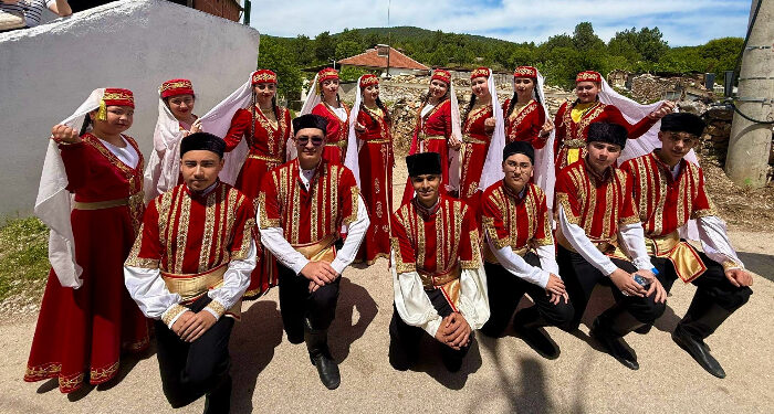 Ansamblul QARASU (UDTTMR Medgidia), la Festivalul de Primăvară „Hidirelez” din Macedonia de Nord