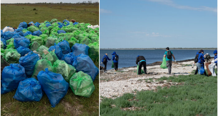 Peste 7,5 tone de deșeuri colectate de pe plaja Sulina în DOAR PATRU ZILE!