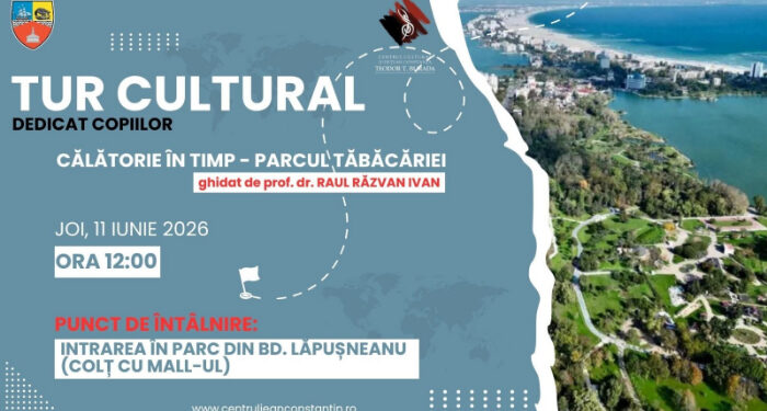 Poveștile Lacului și  Parcului Tăbăcăriei, un TUR CULTURAL pe înțelesul copiilor, joi, 11 iunie